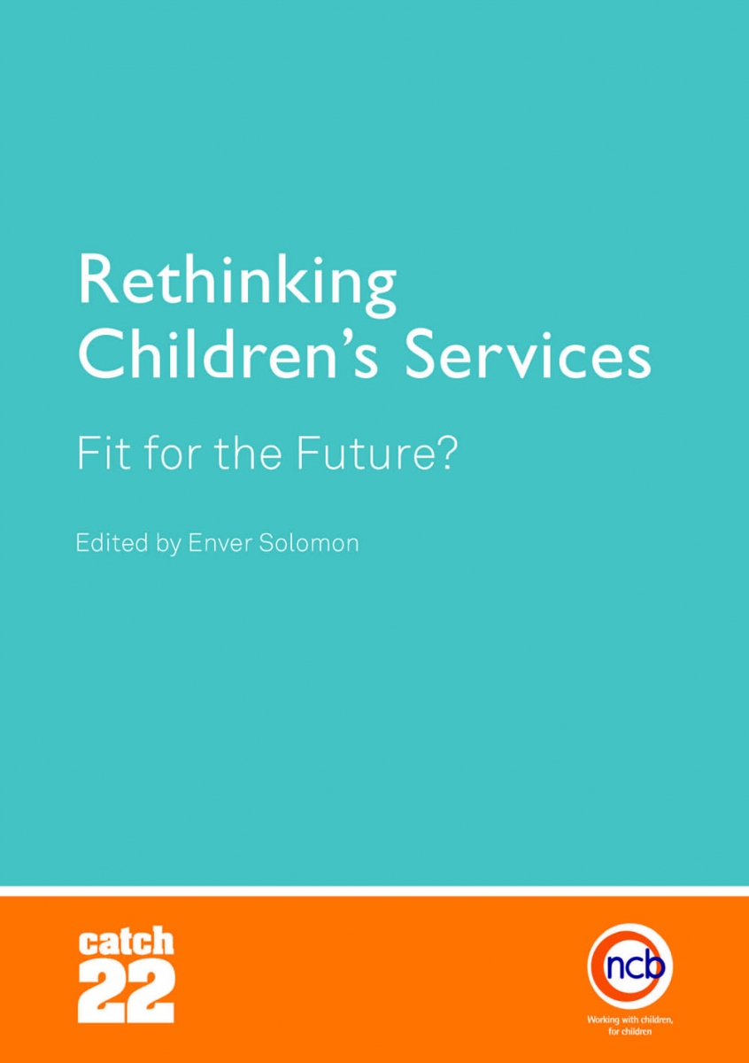 The cover of 'Rethinking Children's Services'